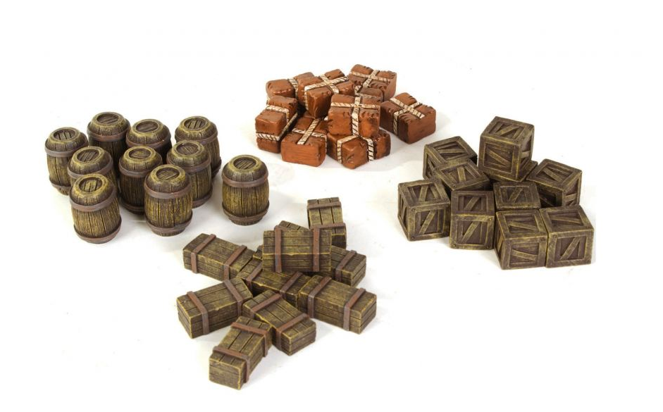 MEDIEVAL HOUSES SET