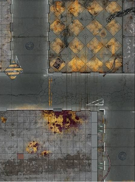 Double Sided - QUARANTINE and FALLOUT ZONE 22"x30"