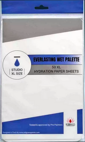 50 x Hydration paper sheets for Studio XL