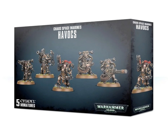 CHAOS SPACE MARINES HAVOCS