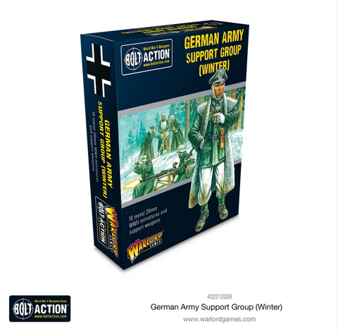 German Army (Winter) Support Group (HQ, Mortar & MMG)