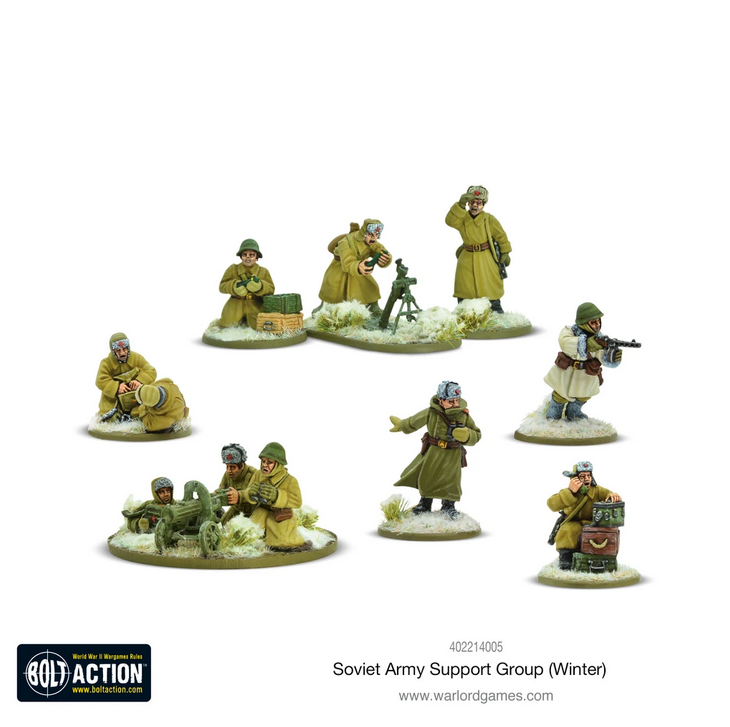 Soviet Army Winter Support Group (HQ, Mortar & MMG)