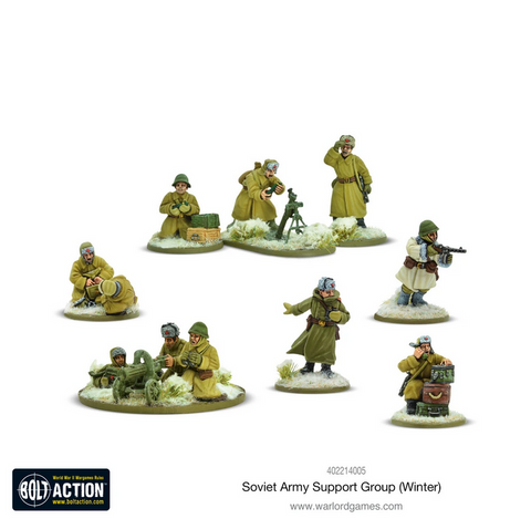 Soviet Army Winter Support Group (HQ, Mortar & MMG)
