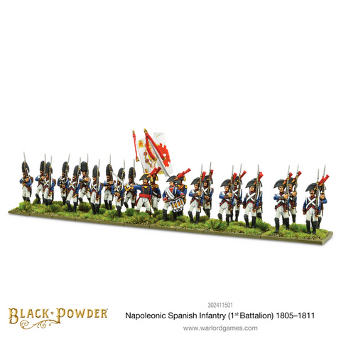 Napoleonic Spanish Infantry (1st Battalion) 1805-1811