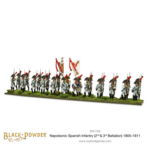 Napoleonic Spanish Infantry (2nd & 3rd Battalions) 1805-1811