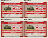 M113 Platoon (x4 Plastic)