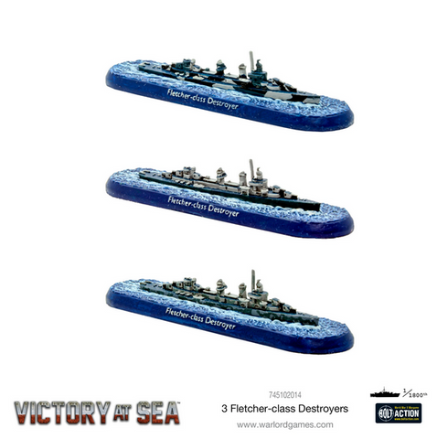 Fletcher-class Destroyers