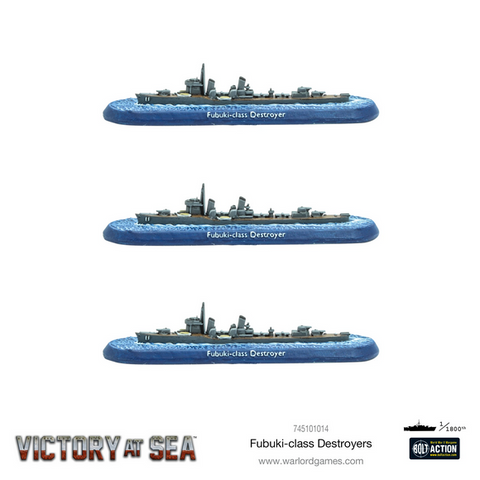 Fubuki-class Destroyers