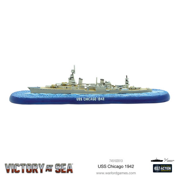 USS Chicago 1942