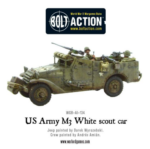 US Army M3 White scout car