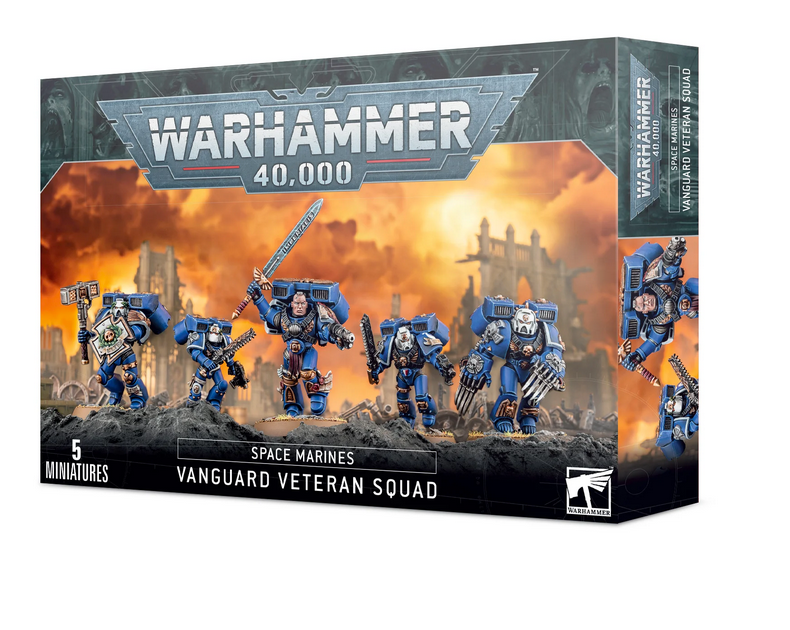 SPACE MARINE VANGUARD VETERAN SQUAD