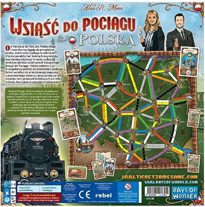 Ticket To Ride - POLAND: Map Collection