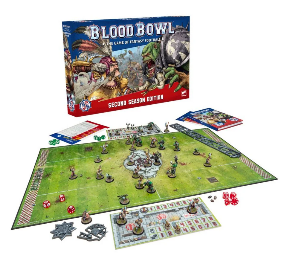 Games Workshop Blood Bowl - Second Season: Ogre Miniature Set - Fantasy Football Board Game Figure