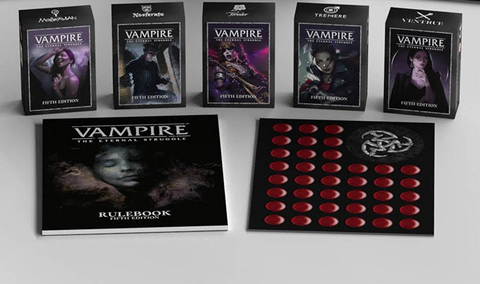VAMPIRE - The Eternal Struggle TCG - 5th Edition box - Starter Kit