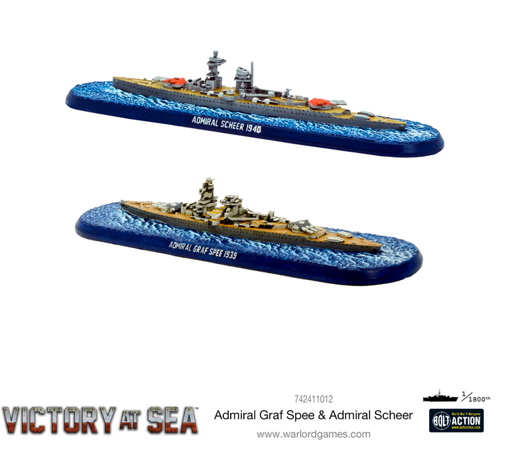 Admiral Graf Spee & Admiral Scheer