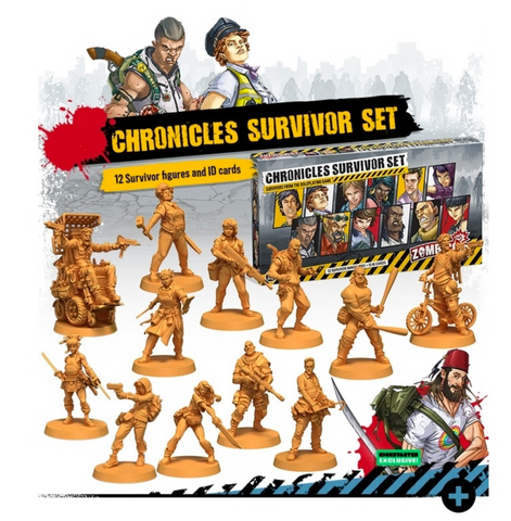 ZOMBICIDE - V2 - Chronicles Survivors Set