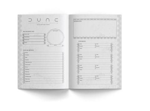 Dune: Adventures in the Imperium - Player's Journal