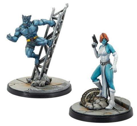 BEAST AND MYSTIQUE - Character pack