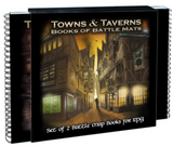 Towns and Taverns: Set of 2 Battle Map Books