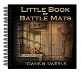 Little Book of Battle Mats - Towns & Taverns Edition (6x6")