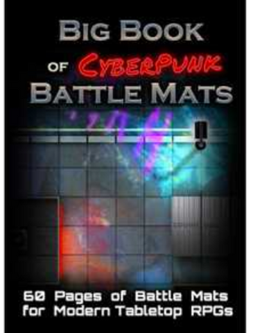 Big Book of Cyberpunk Battle Mats (A4)