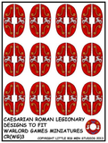 Caesarian Roman shield design 3
