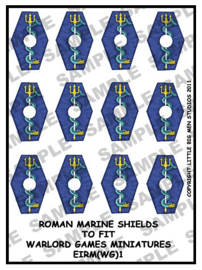 Roman Marine shield designs 1