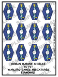 Roman Marine shield designs 1
