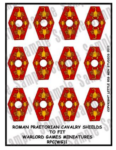 Praetorian Cavalry shield designs 1