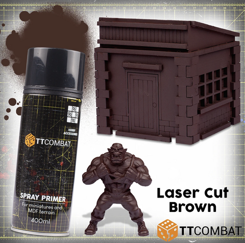 Laser Cut Brown