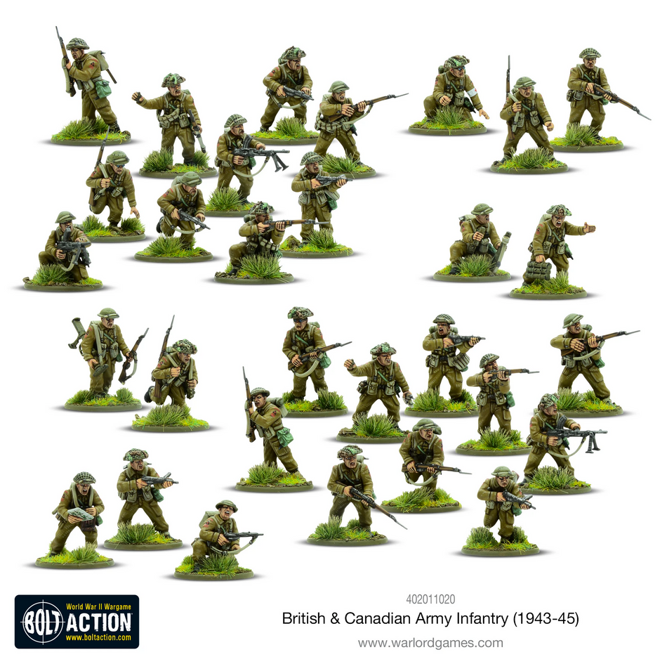 British & Canadian Army Infantry (1943-45)