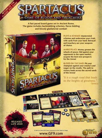 Spartacus Boardgame (2021)