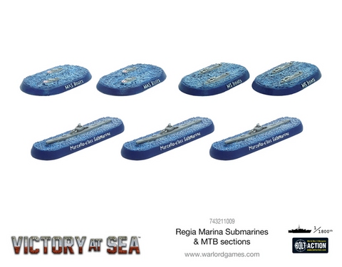 Regia Marina Submarines & MTB Sections