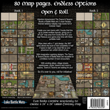 Towns and Taverns: Set of 2 Battle Map Books