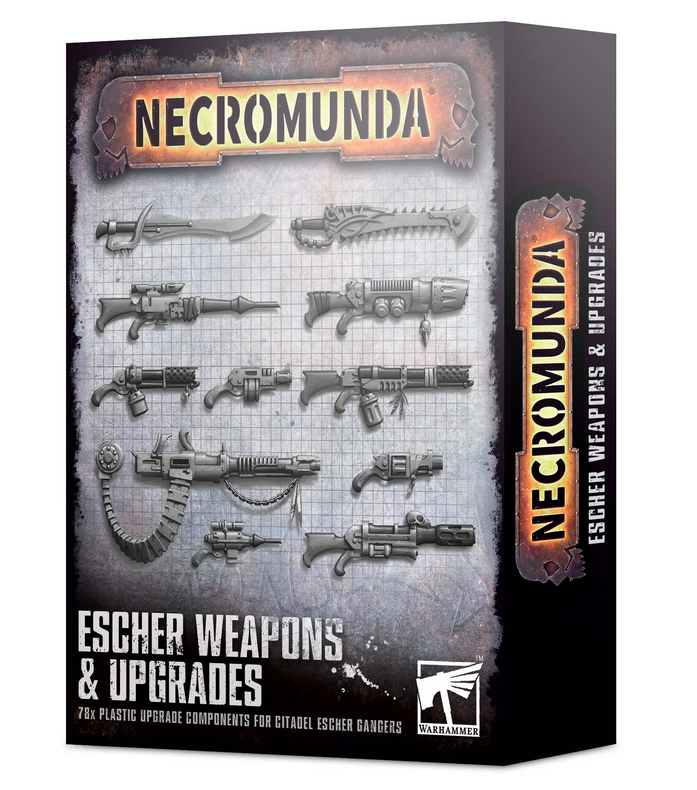 ESCHER WEAPONS & UPGRADES