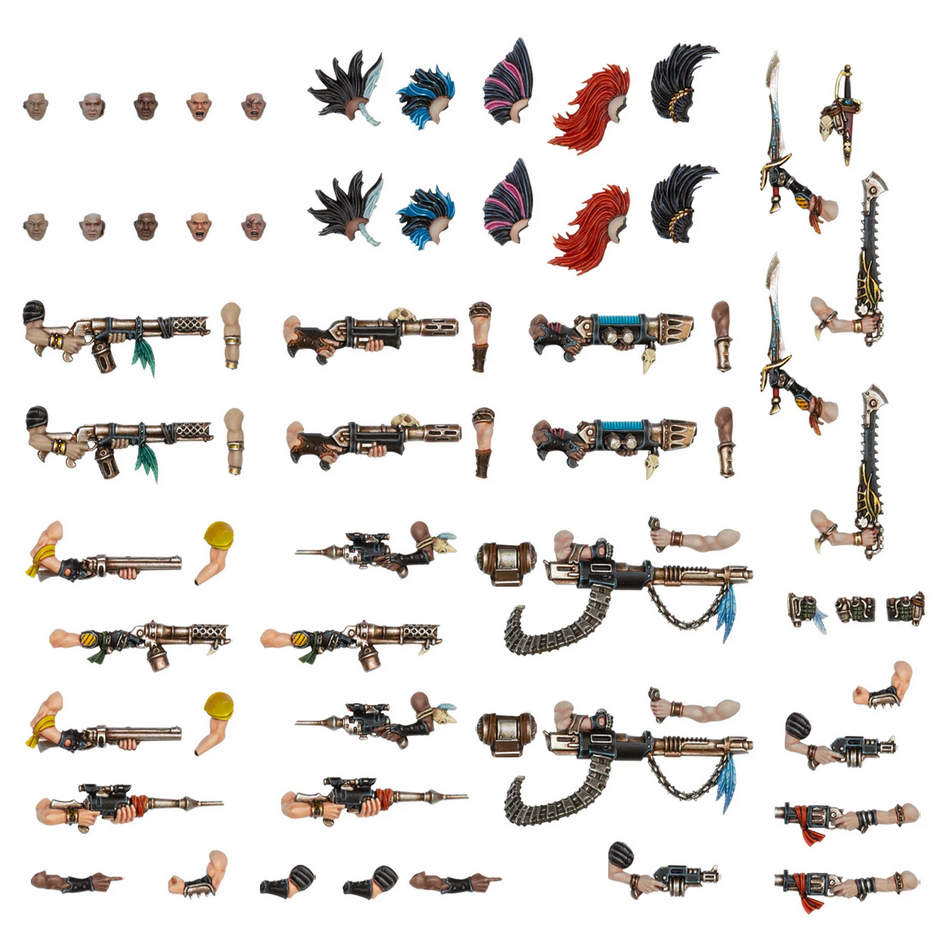 ESCHER WEAPONS & UPGRADES