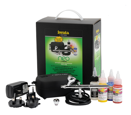 NEO Air compressor with NEO gravity airbrush