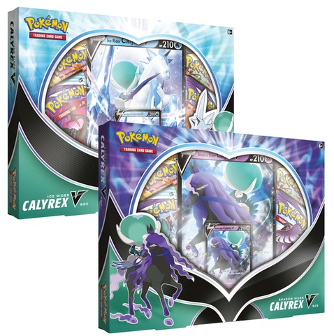 Ice Rider / Shadow Rider Calyrex V Box