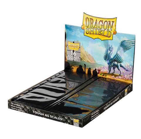 16-Pocket Pages Centerloaded - Clear front