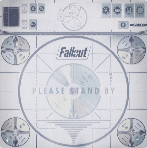 Fallout: Please Stand By Gamemat