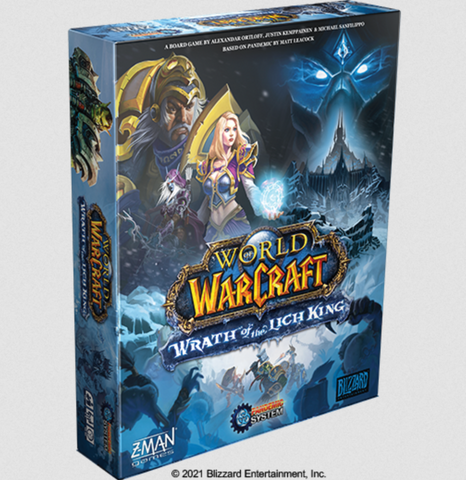 World Of Warcraft: Wrath of the Lich King - A Pandemic System Board Game