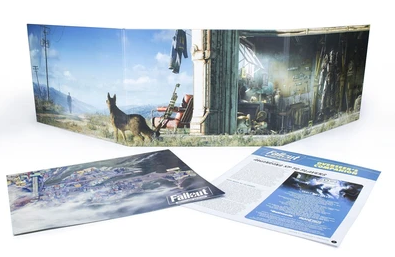FALLOUT: WASTELAND WARFARE RPG GM Screen and Booklet