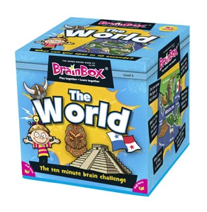 BrainBox The World (72 Cards) - Refresh