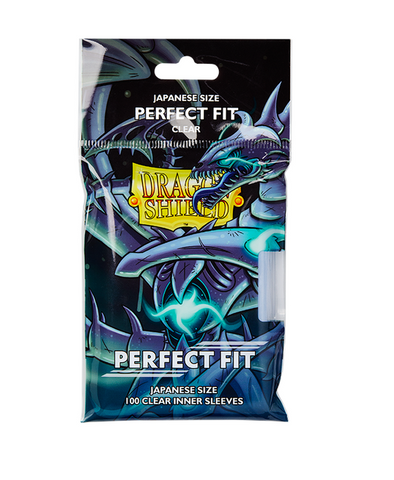 Dragon Shield - Perfect Fit Toploaders - Japanese Size - Clear (100)