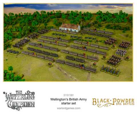 Epic Battles: WATERLOO - Wellingtons's British Army Starter Set