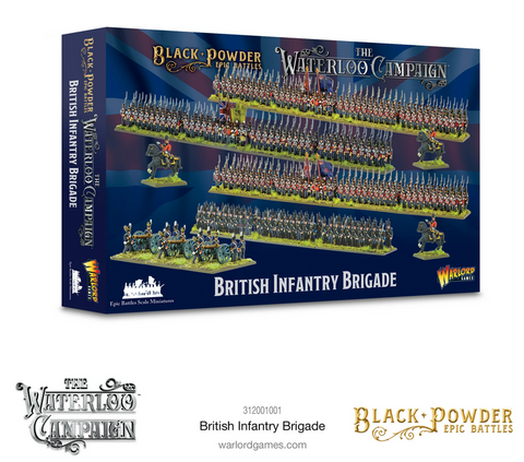 Epic Battles: Waterloo - British Infantry Brigade