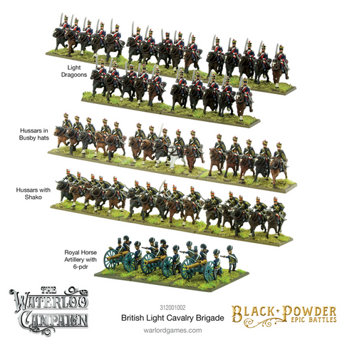 Epic Battles: Waterloo - British Light Cavalry Brigade