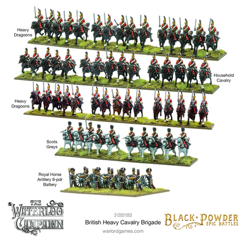 Epic Battles: Waterloo - British Heavy Cavalry Brigade