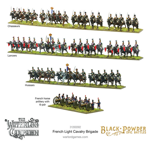 Epic Battles: WATERLOO - French Light Cavalry Brigade