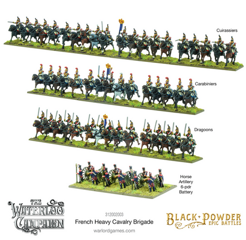 Epic Battles: Waterloo - French Heavy Cavalry Brigade